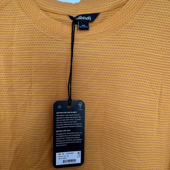 ALLBIRDS XXL TEE FOR MEN. GORGEOUS COLOR. NEVER WORN - Picture 5 of 5